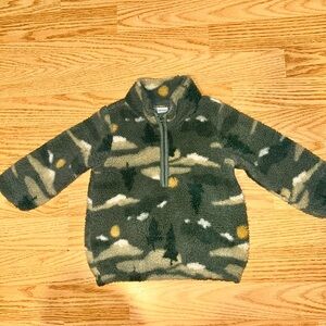 Cozy Camouflage Fleece Sweatshirt